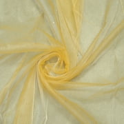 MDS 5 Yard Organza Fabric for Wedding Sewing \u0026 Craft Costumes, 44” Gold